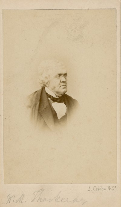 William Makepeace Thackeray door English Photographer